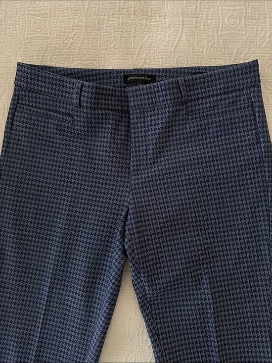 Banana Republic Pants - Banana Republic Gray Houndstooth Dress Pants